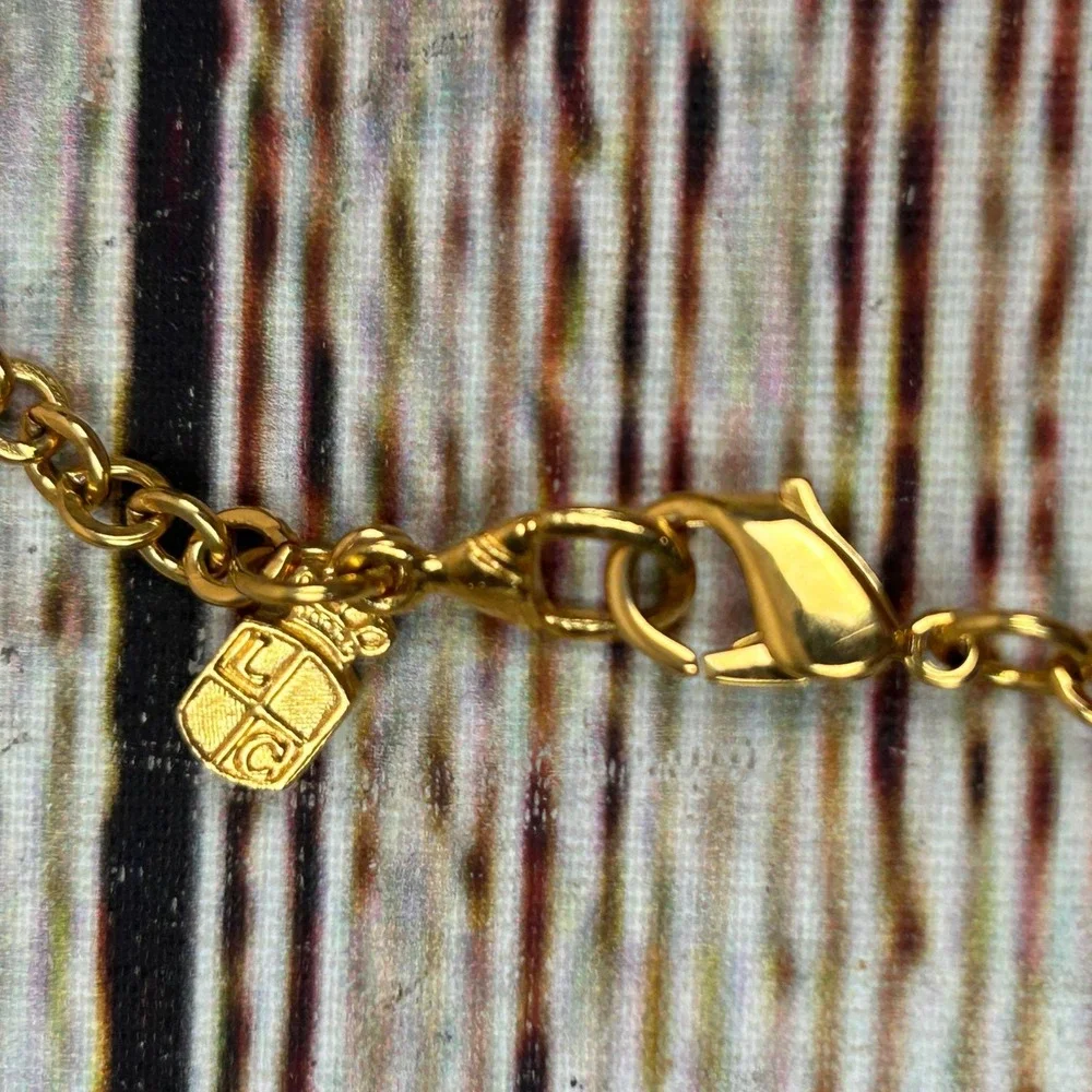 LC Lauren Conrad gold tone